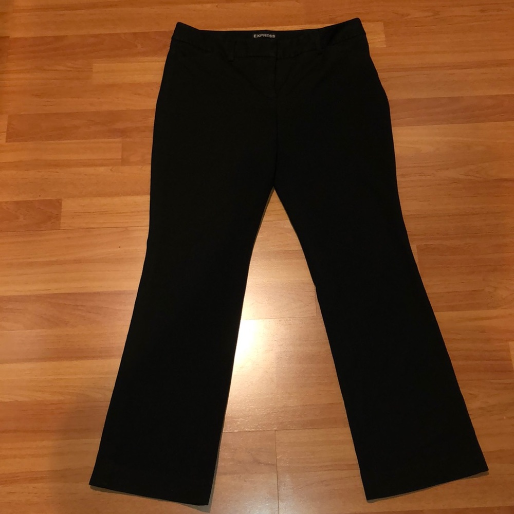 Express black Editor pants in short size